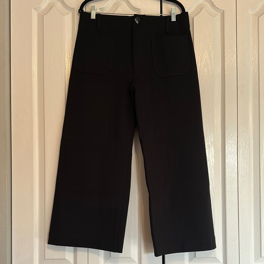 Maeve Women’s Black Wide-Leg Pants